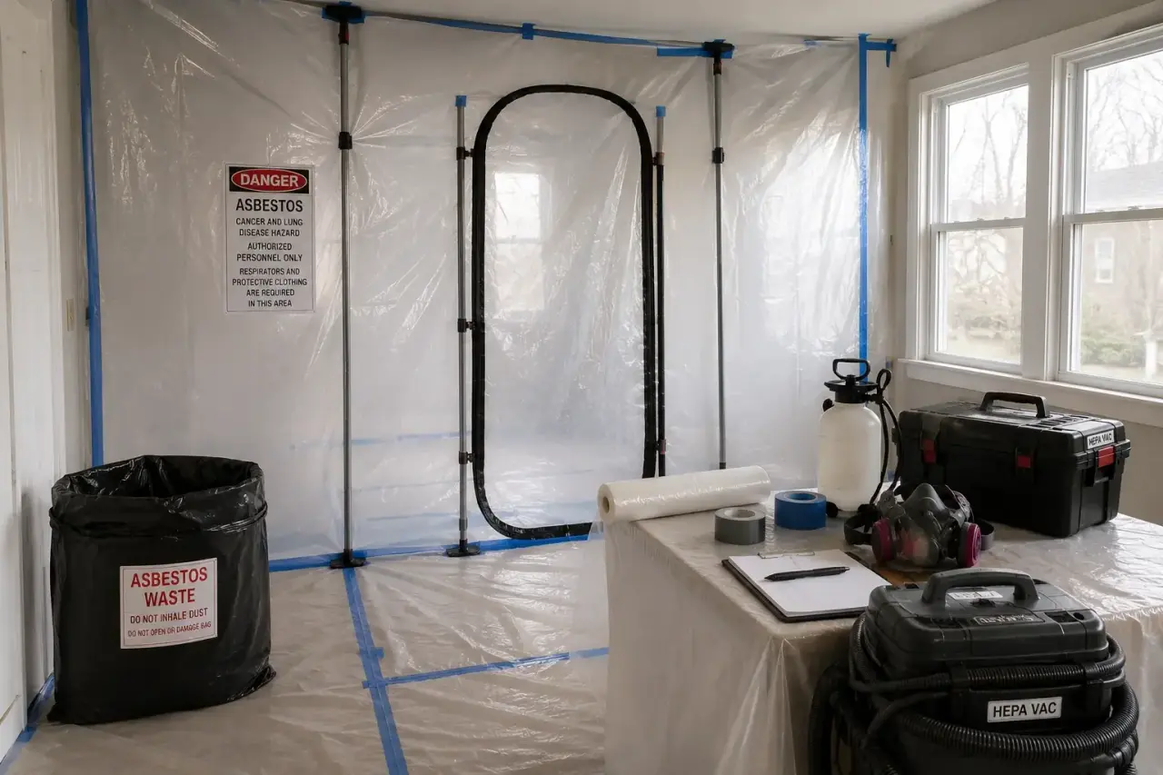 asbestos abatement restoration repairs and reconstruction planning