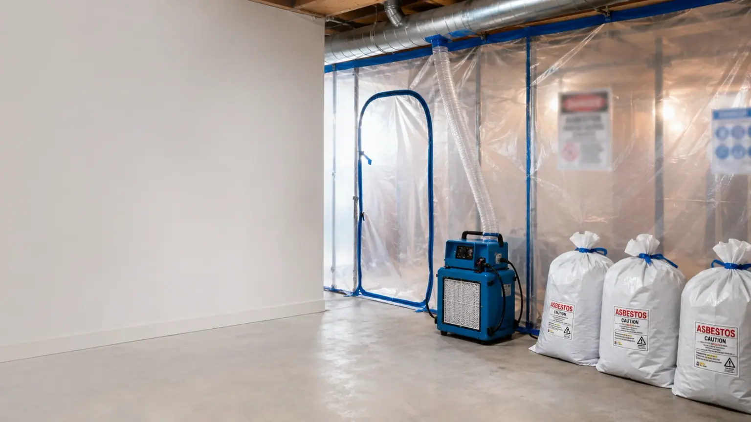 asbestos abatement service planning and restoration scope review