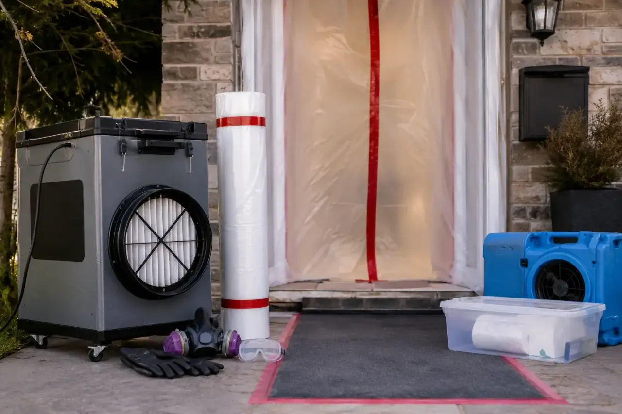 Black Mold Removal North York repairs and reconstruction