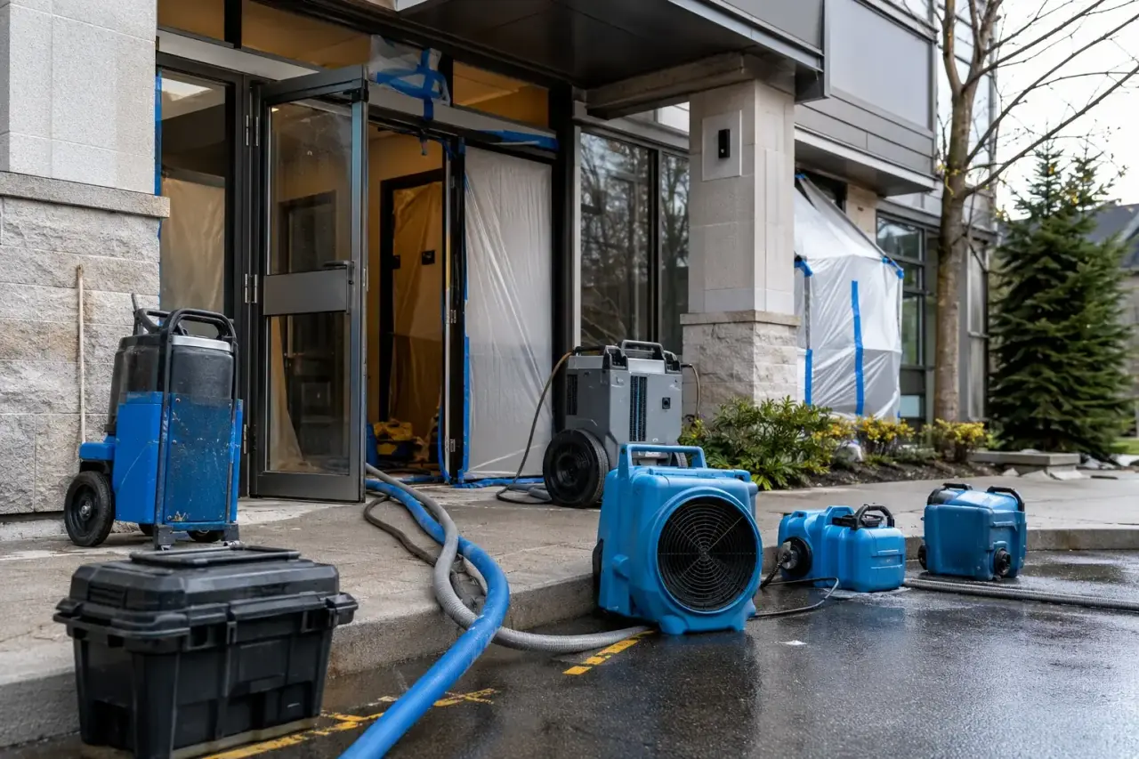 Burst Pipe Damage Restoration North York repairs and reconstruction