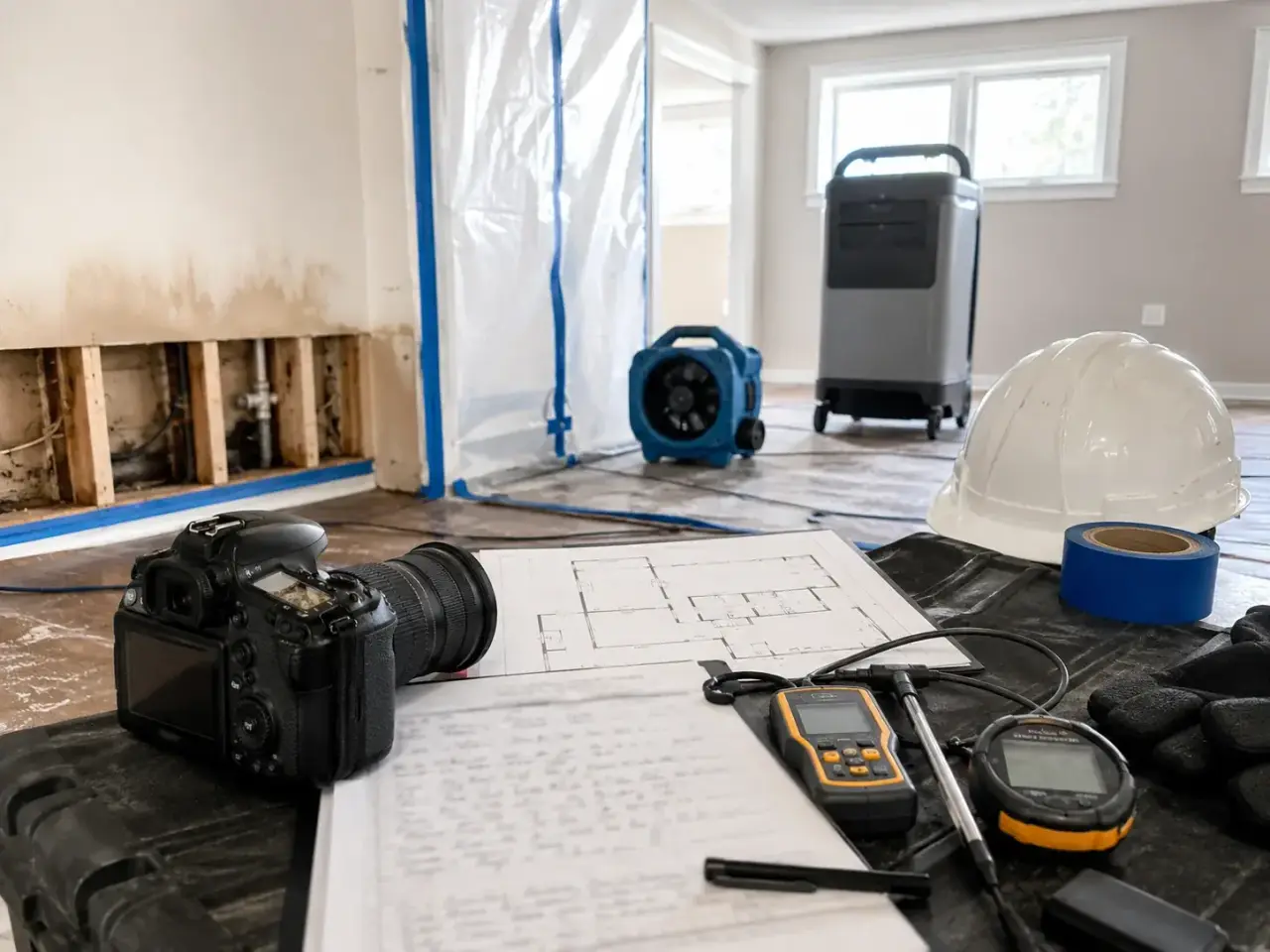 What Catastrophe Response Restoration Services includes