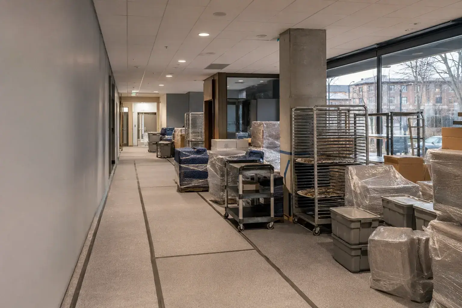 Commercial Contents Pack-Out and Storage North York Services emergency restoration response