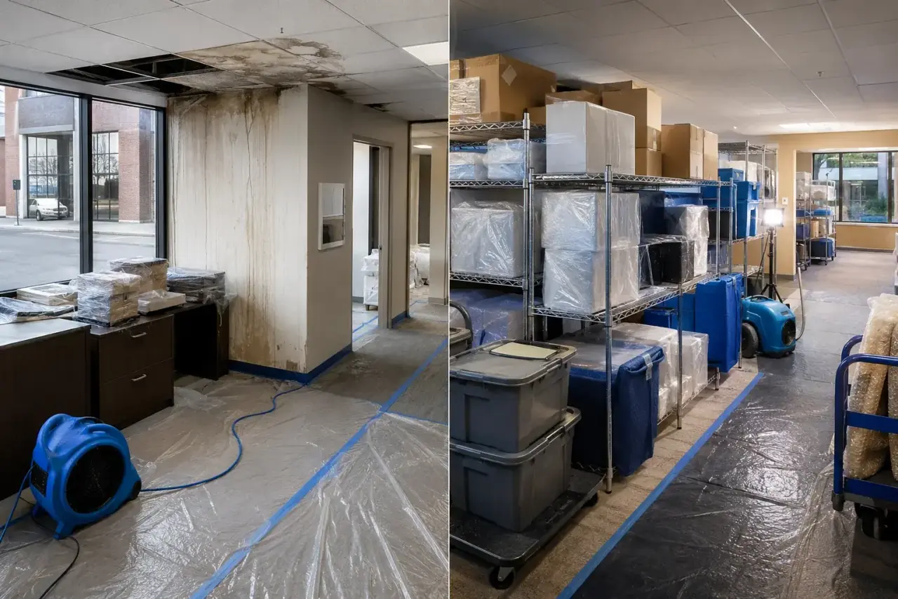 Commercial Contents Pack-Out and Storage North York Services inspection and documentation