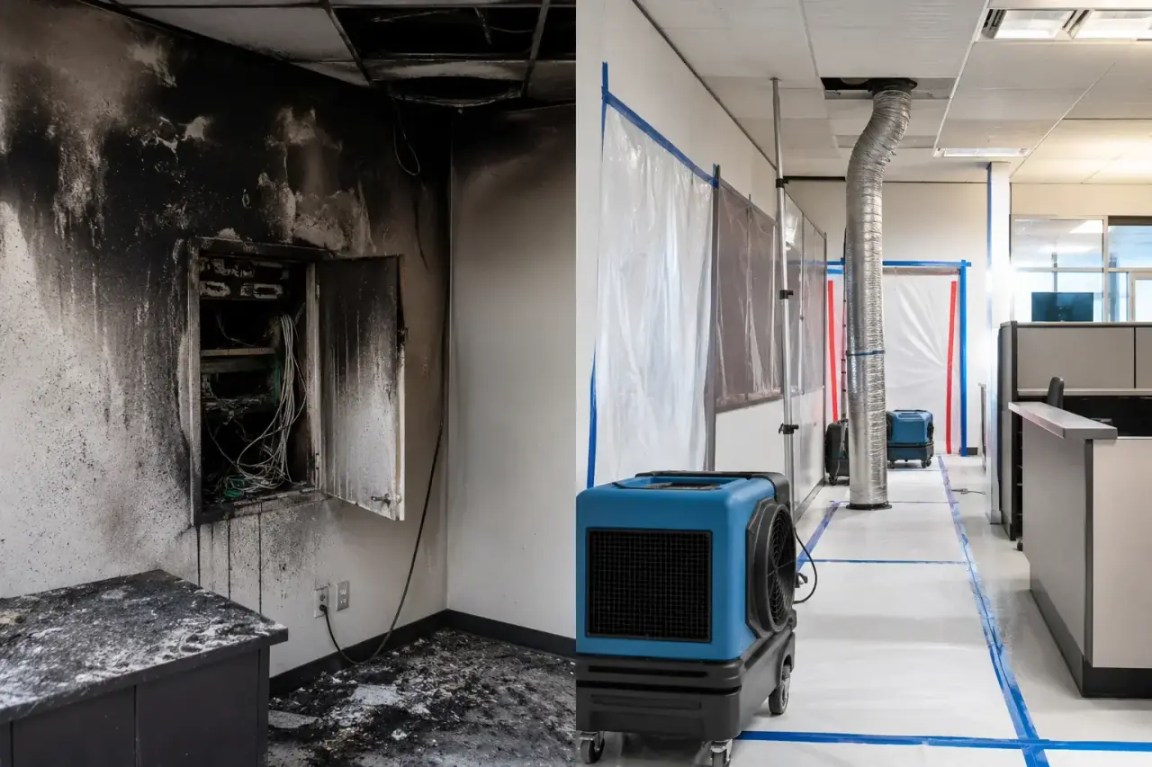 Scale and Movement Are What Make a Warehouse Loss Different for Warehouse Fire Damage Restoration North York