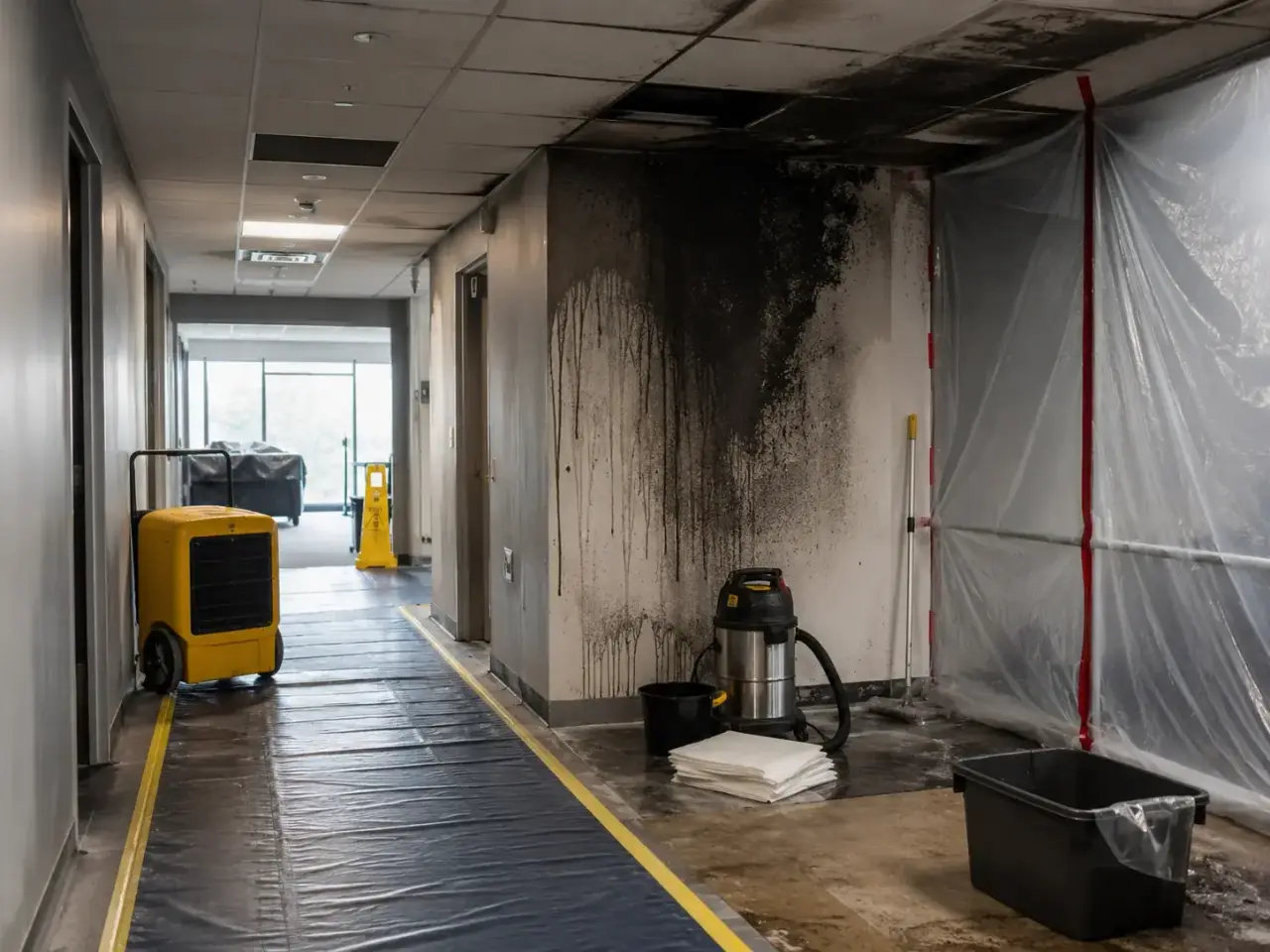 Warehouse Fire Damage Restoration North York restoration equipment and project planning