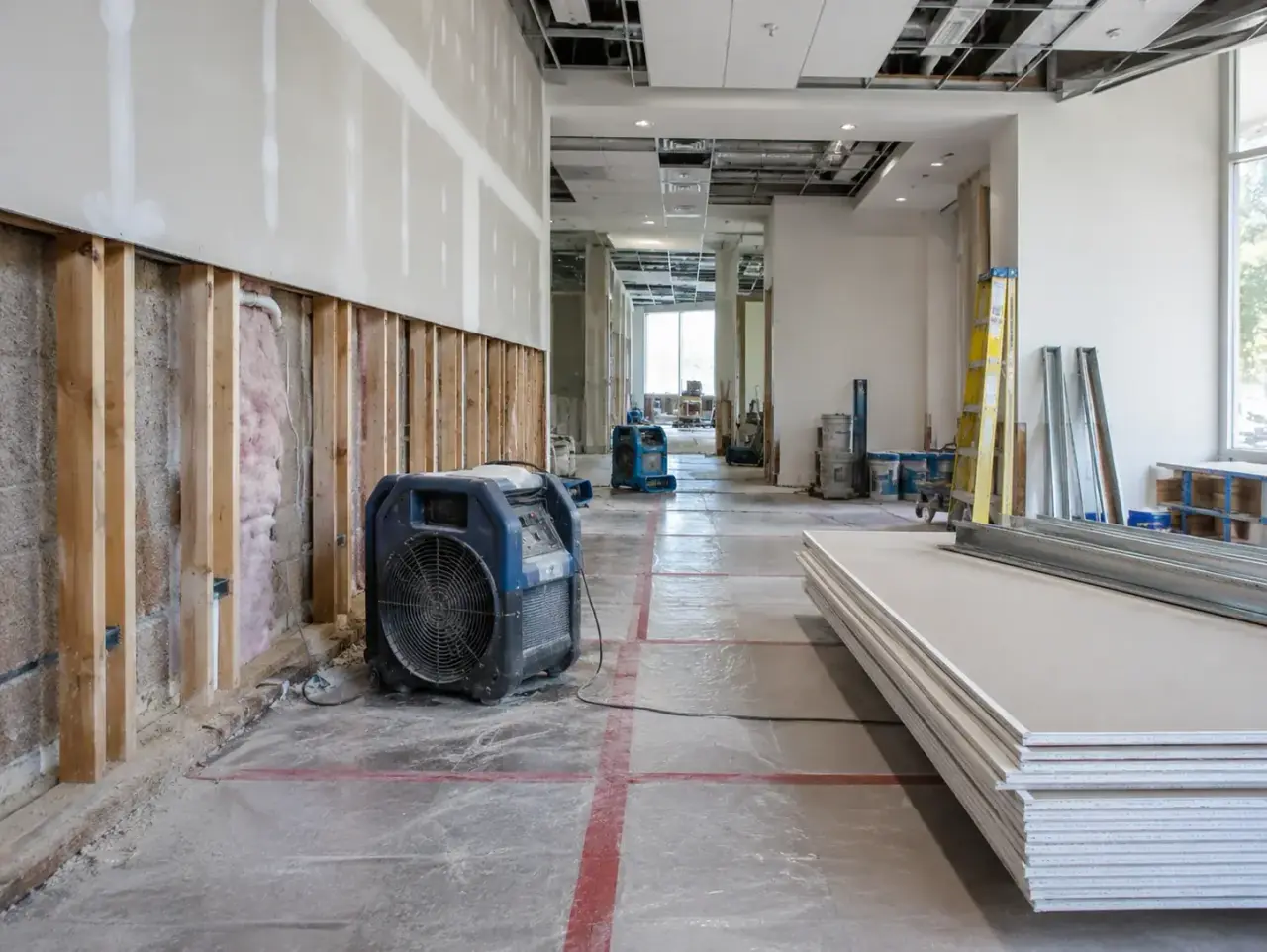 Why a Shop-Vac and a Few Fans Will Cost You More for Commercial Flood Damage Restoration Maple