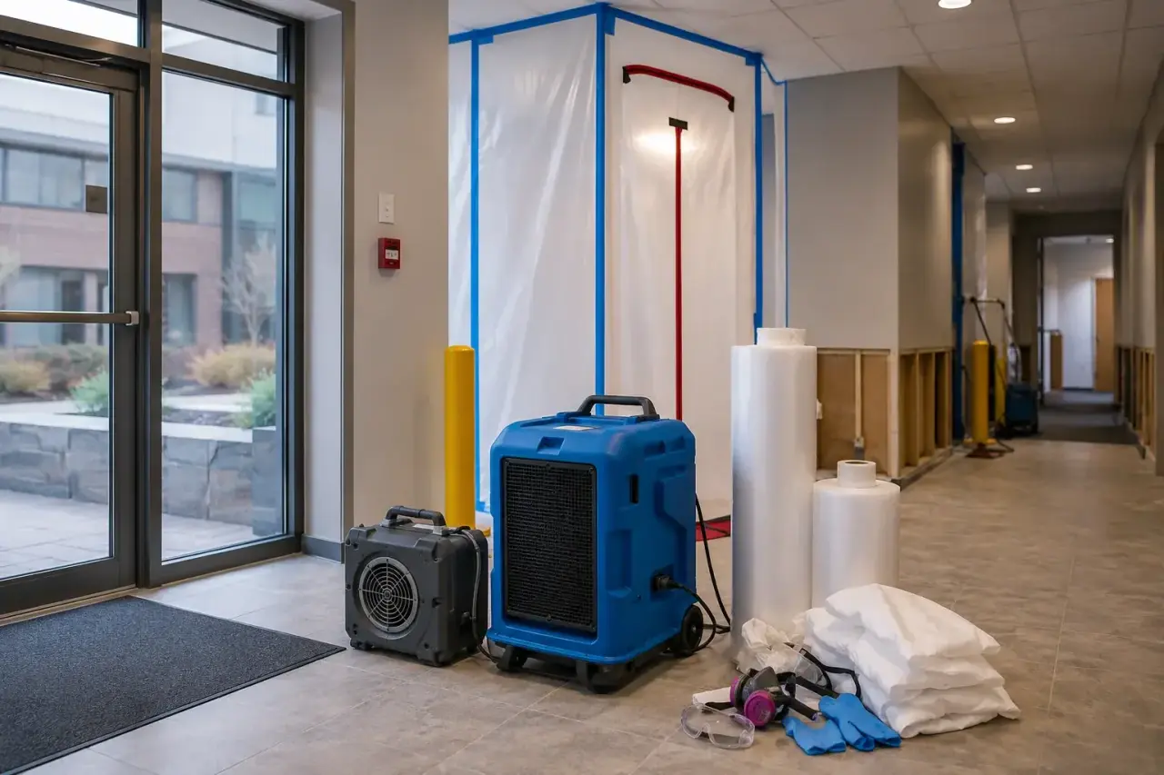 Commercial Mold Remediation North York repairs and reconstruction