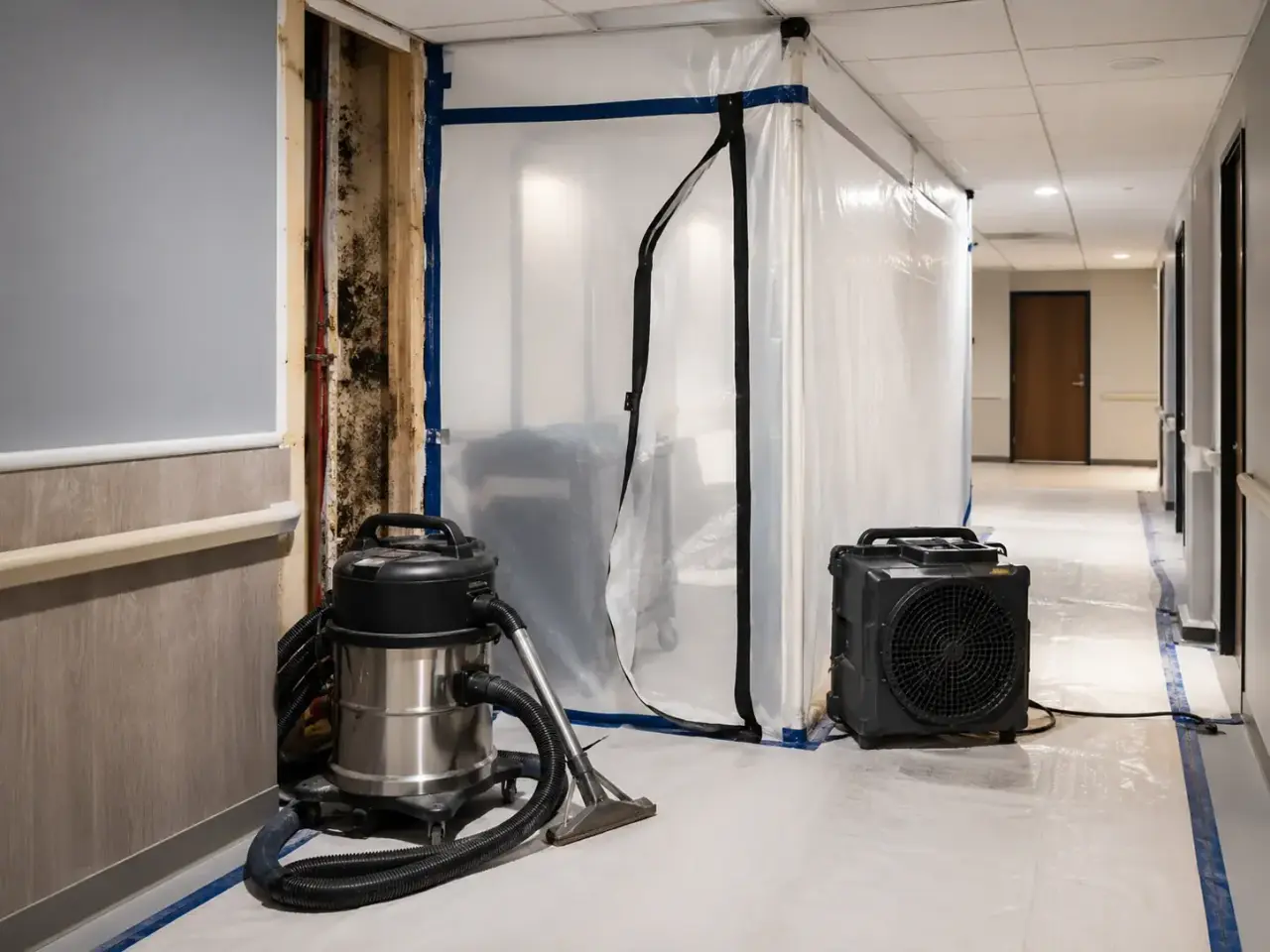 Commercial Mold Remediation North York restoration equipment and project planning