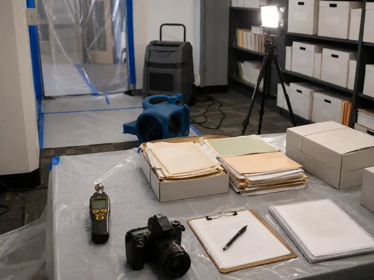 The North York market for document drying for Document Drying North York