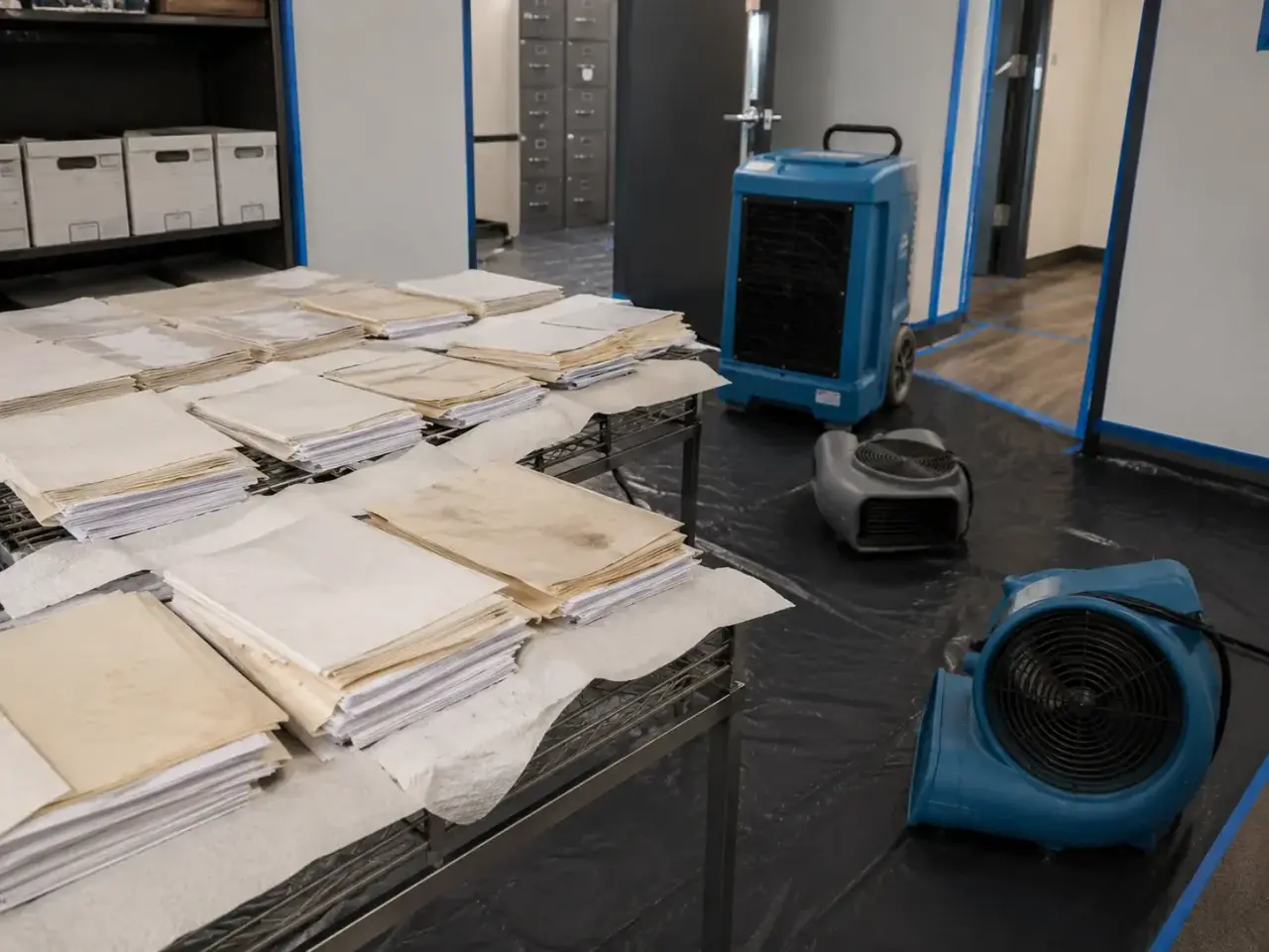 What Document Drying North York includes