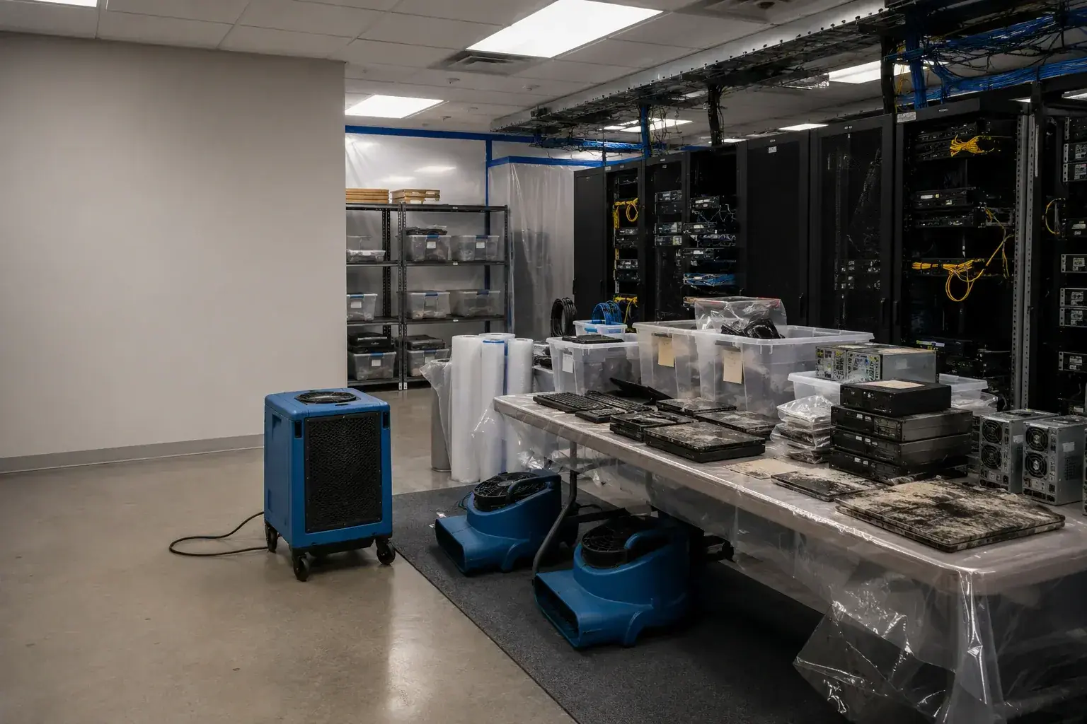 Electronics Restoration North York emergency restoration response
