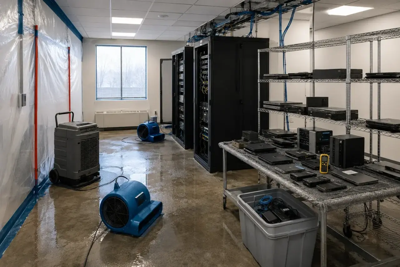 Electronics Restoration North York inspection and documentation
