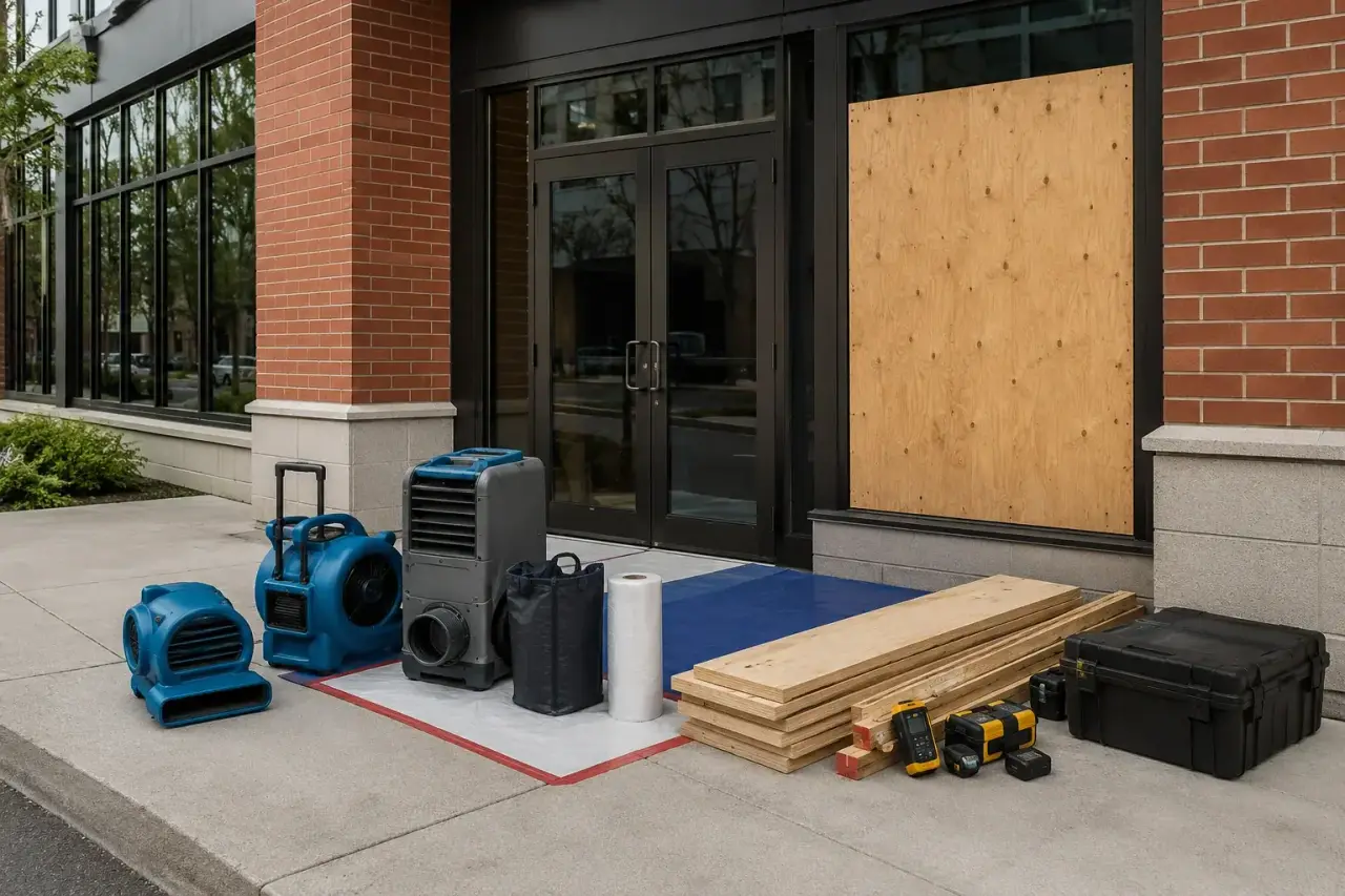 emergency board-up services restoration repairs and reconstruction planning