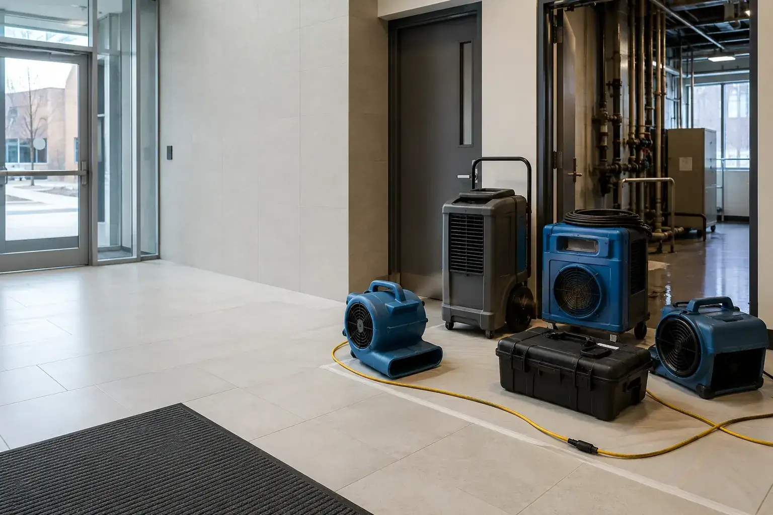 Facility Restoration North York professional restoration jobsite