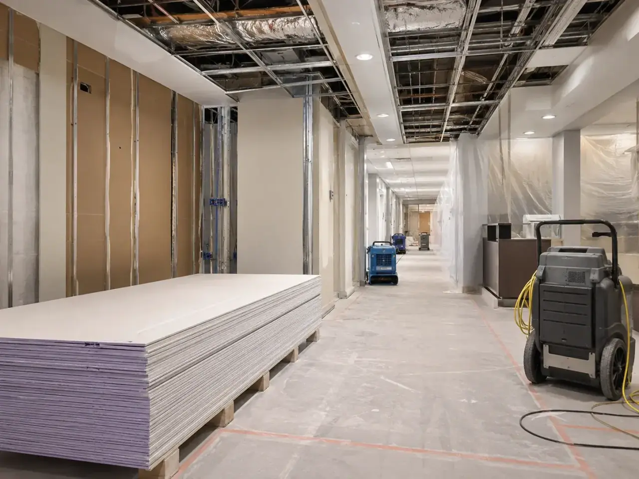 Scale Is the Threat: Small Losses Become Building-Wide Failures for Facility Restoration North York