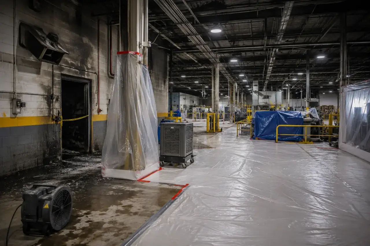 Restoring the Structure Without Losing the Production Line for Factory Restoration North York