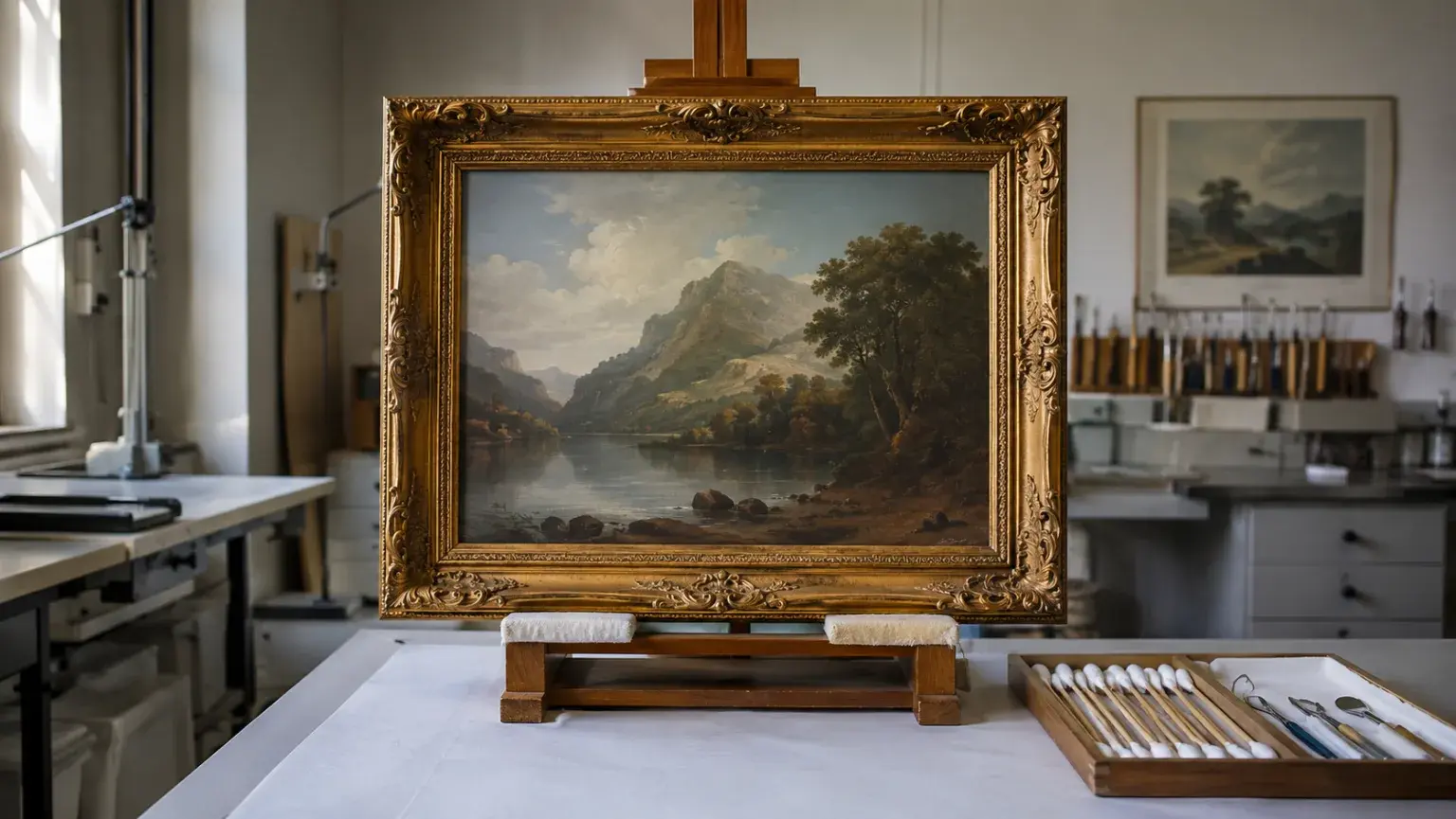 Fine Art and Specialty Contents Restoration North York professional restoration jobsite