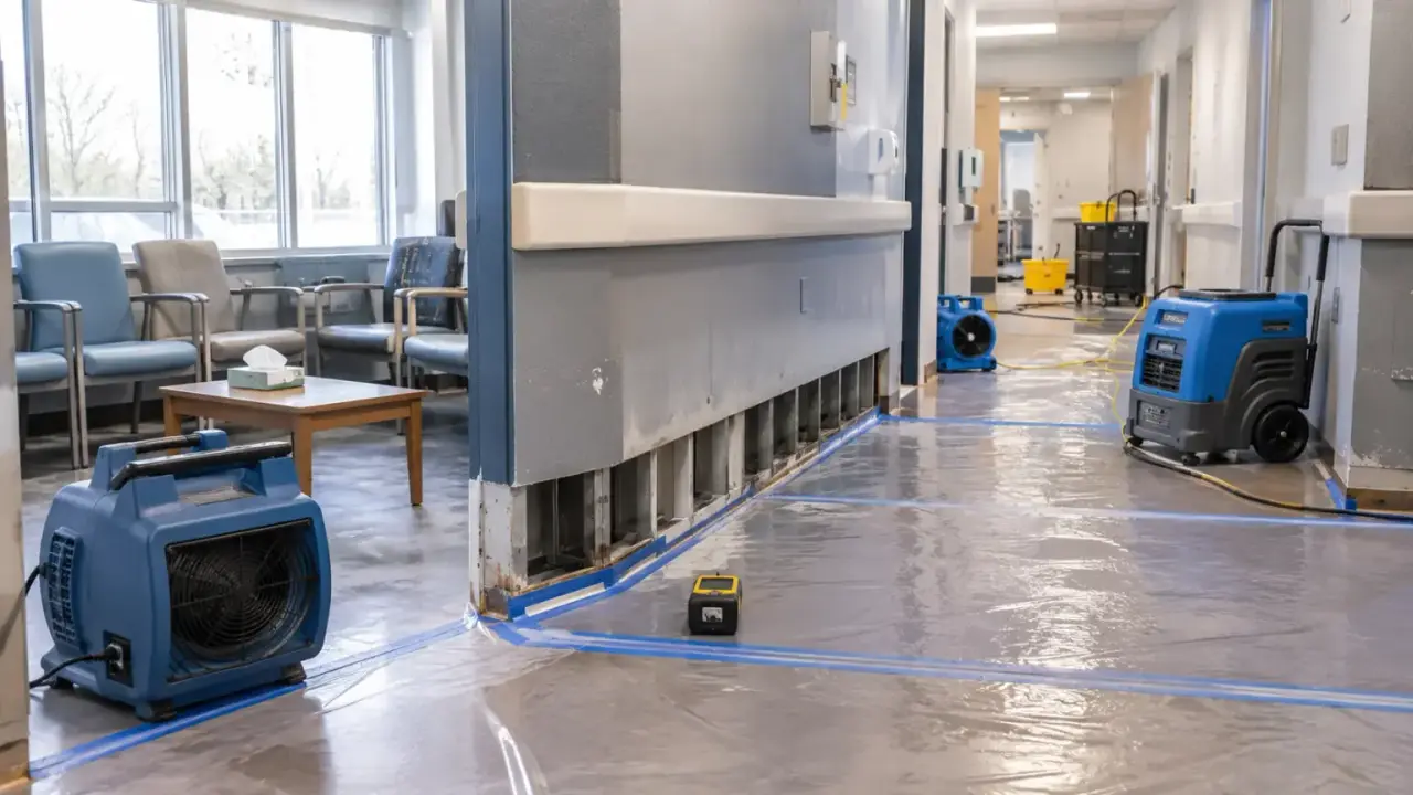 Healthcare Facility Restoration North York inspection and documentation