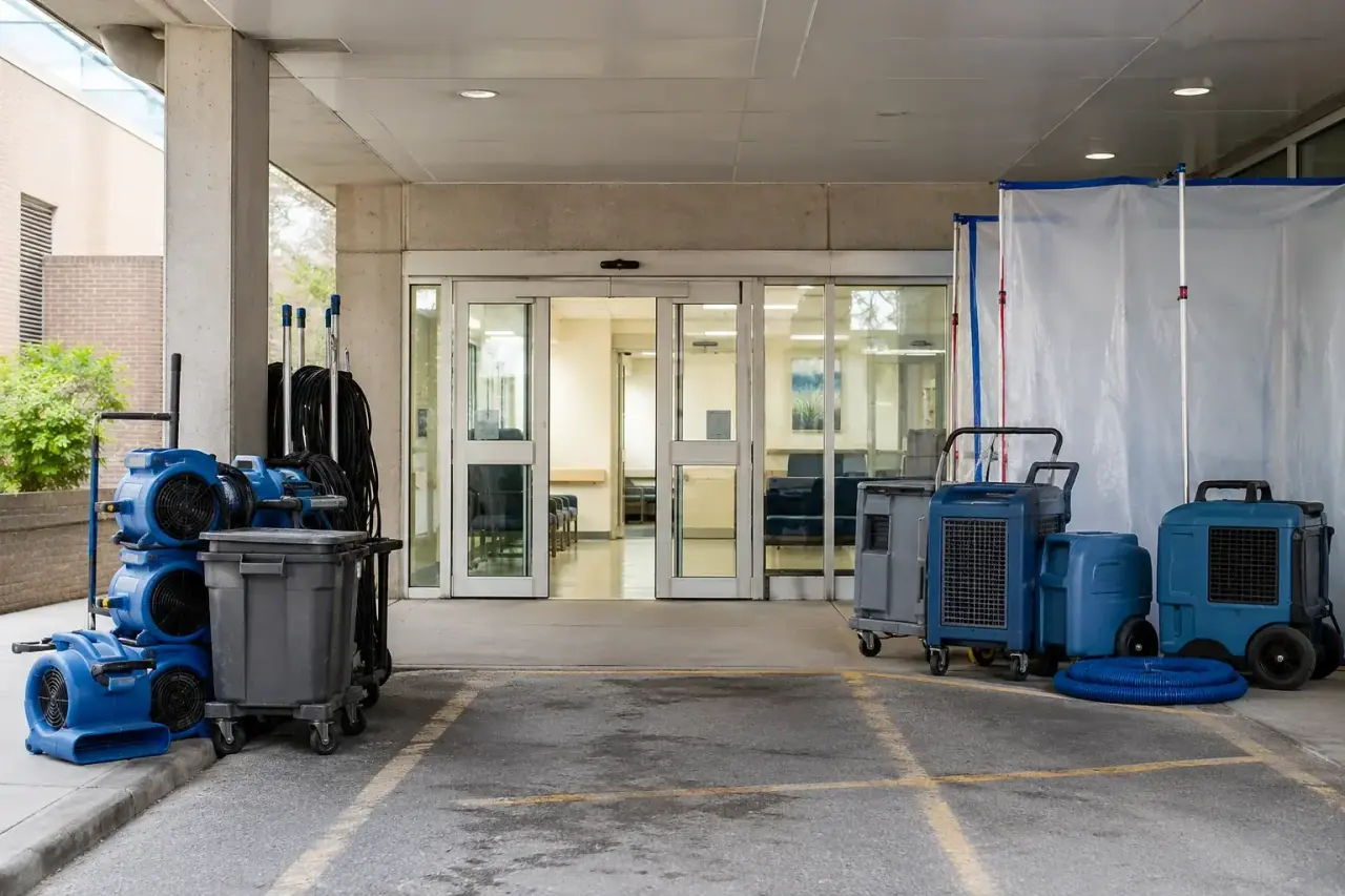 Containment That Lets the Facility Keep Running for Hospital Restoration North York