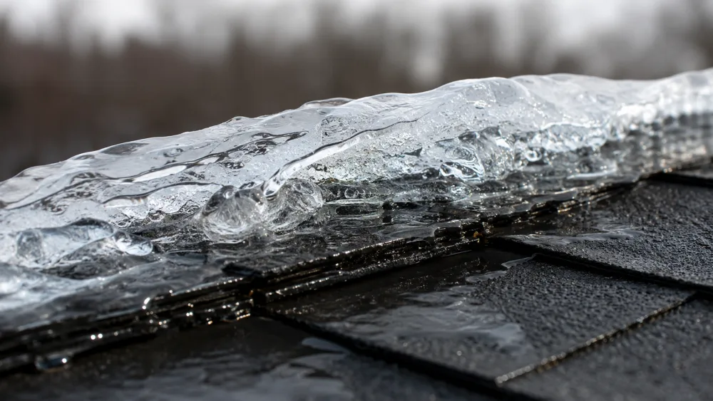 ice dam damage restoration service planning and restoration scope review