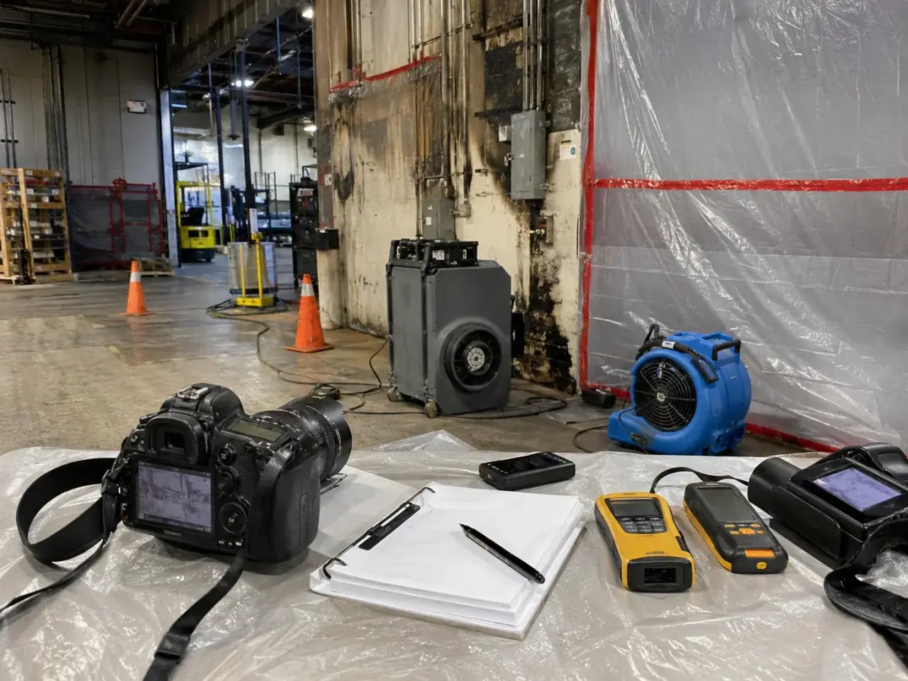 Acidic Soot Is Quietly Destroying Your Machinery Right Now for Industrial Fire Damage Restoration North York