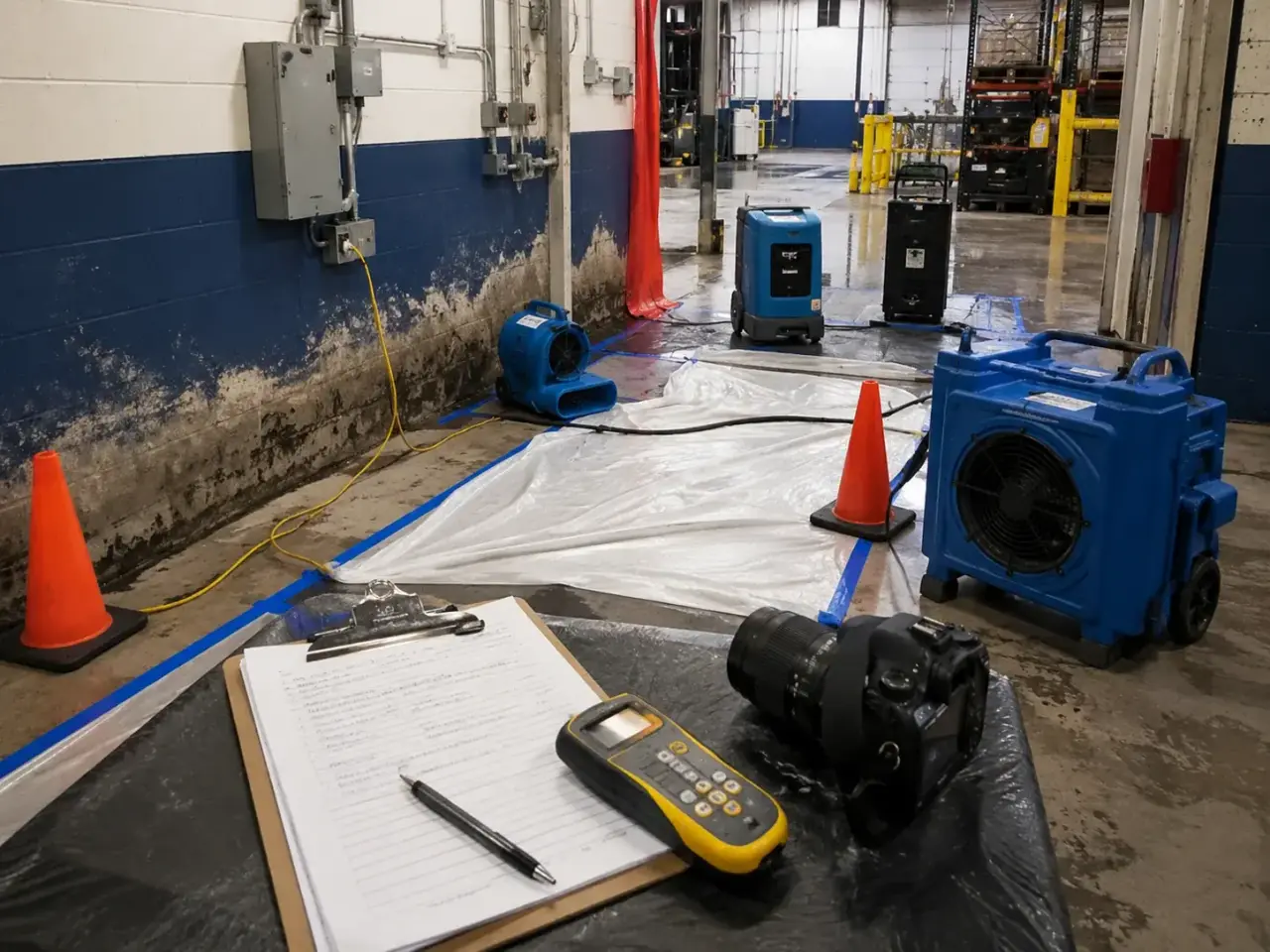 Corrosion, Downtime, and Hidden Moisture Are the Real Enemies for Industrial Water Damage Restoration North York