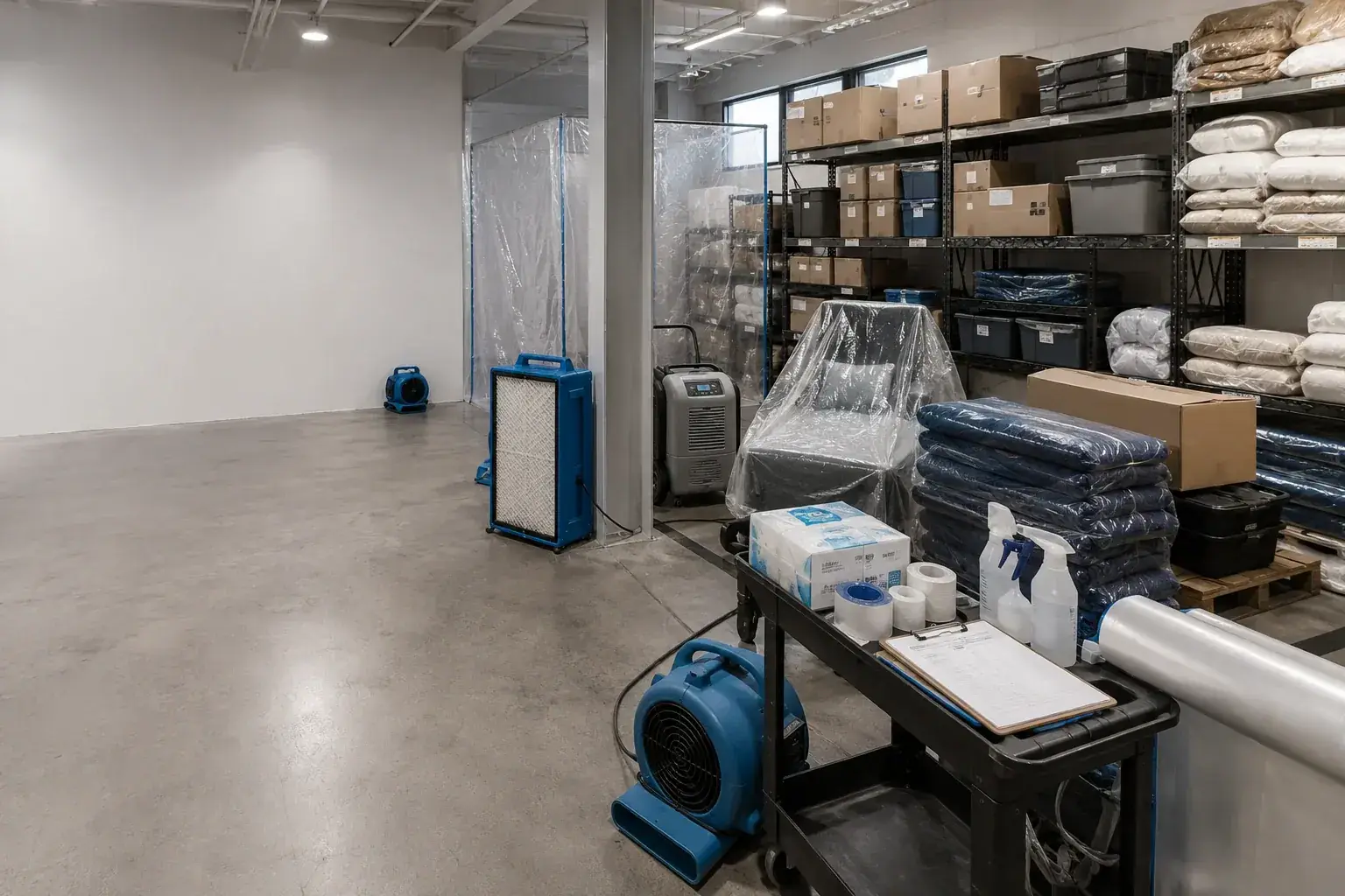 Inventory Damage Restoration North York emergency restoration response