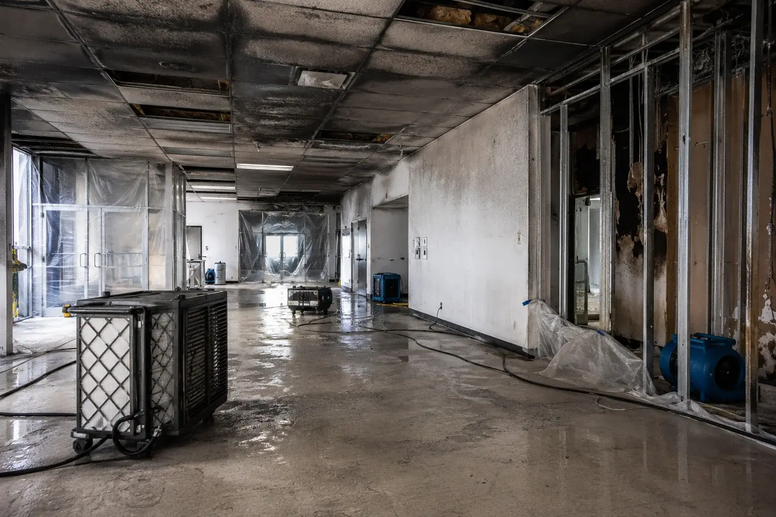 Industrial and Large Loss Restoration in Nobleton
