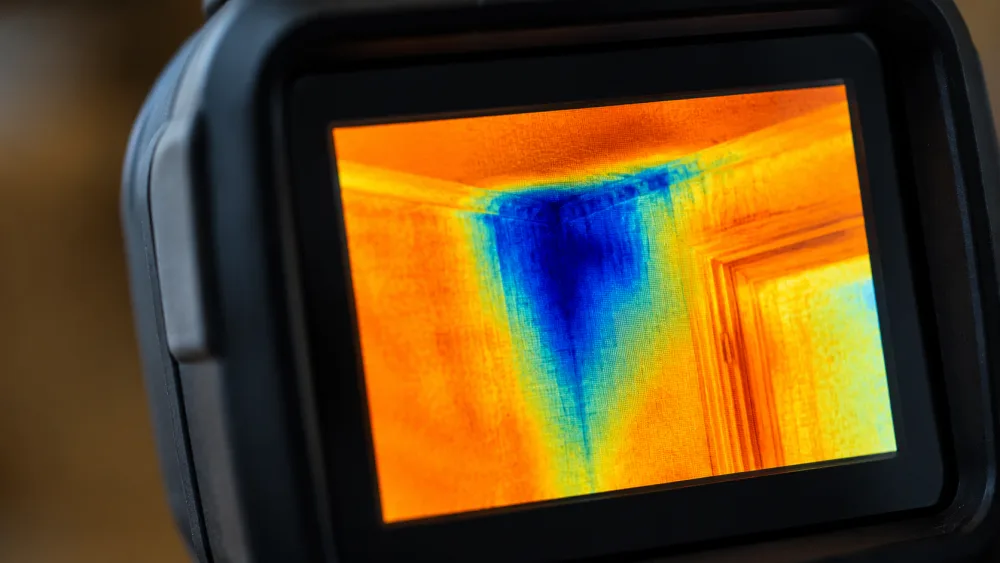leak detection and thermal imaging service planning and restoration scope review