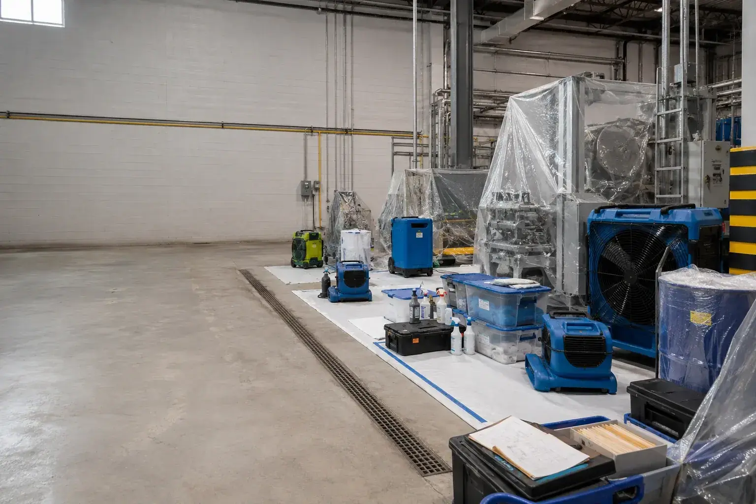 Machinery Restoration North York emergency restoration response