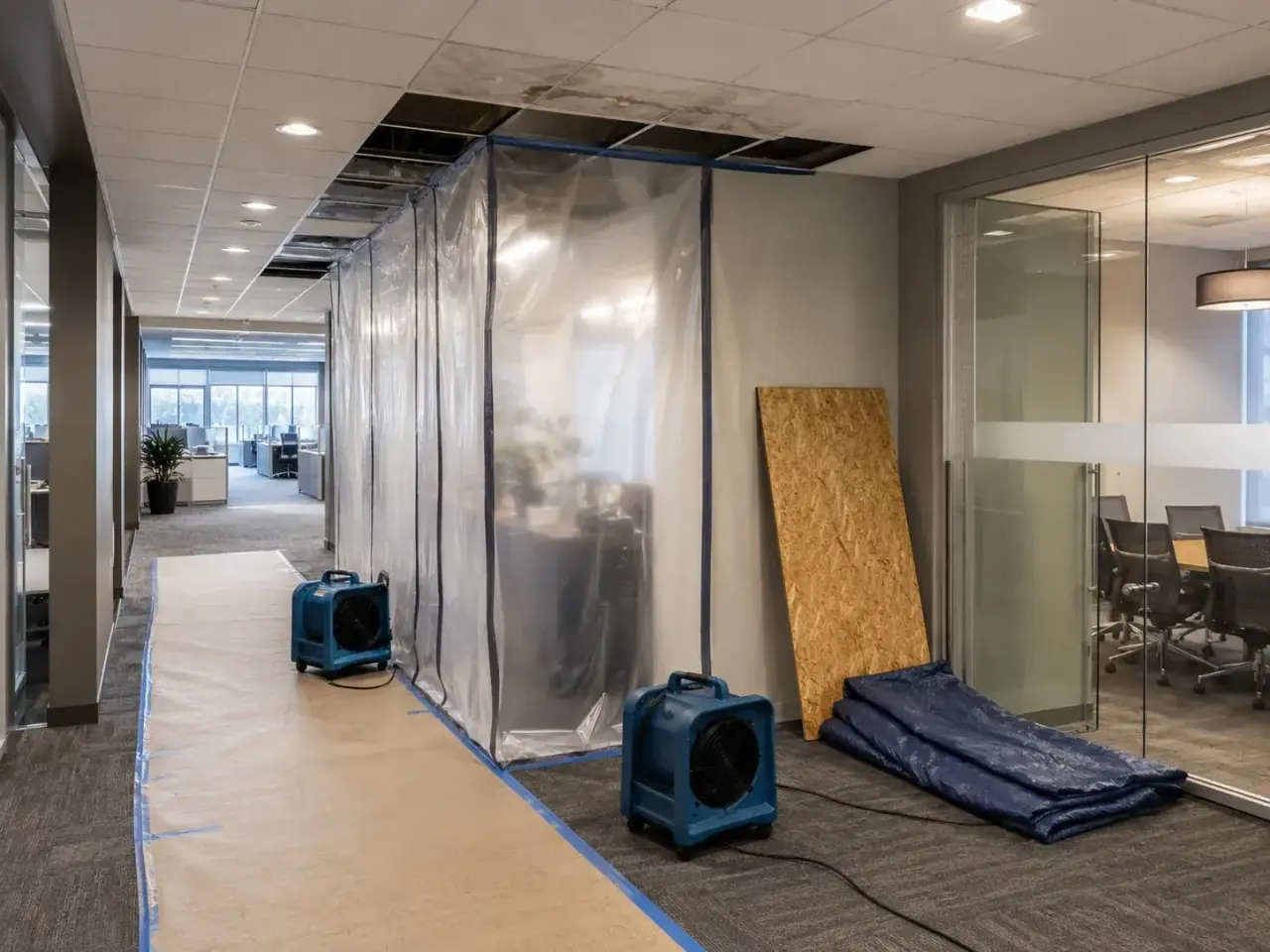 What Office Restoration North York includes