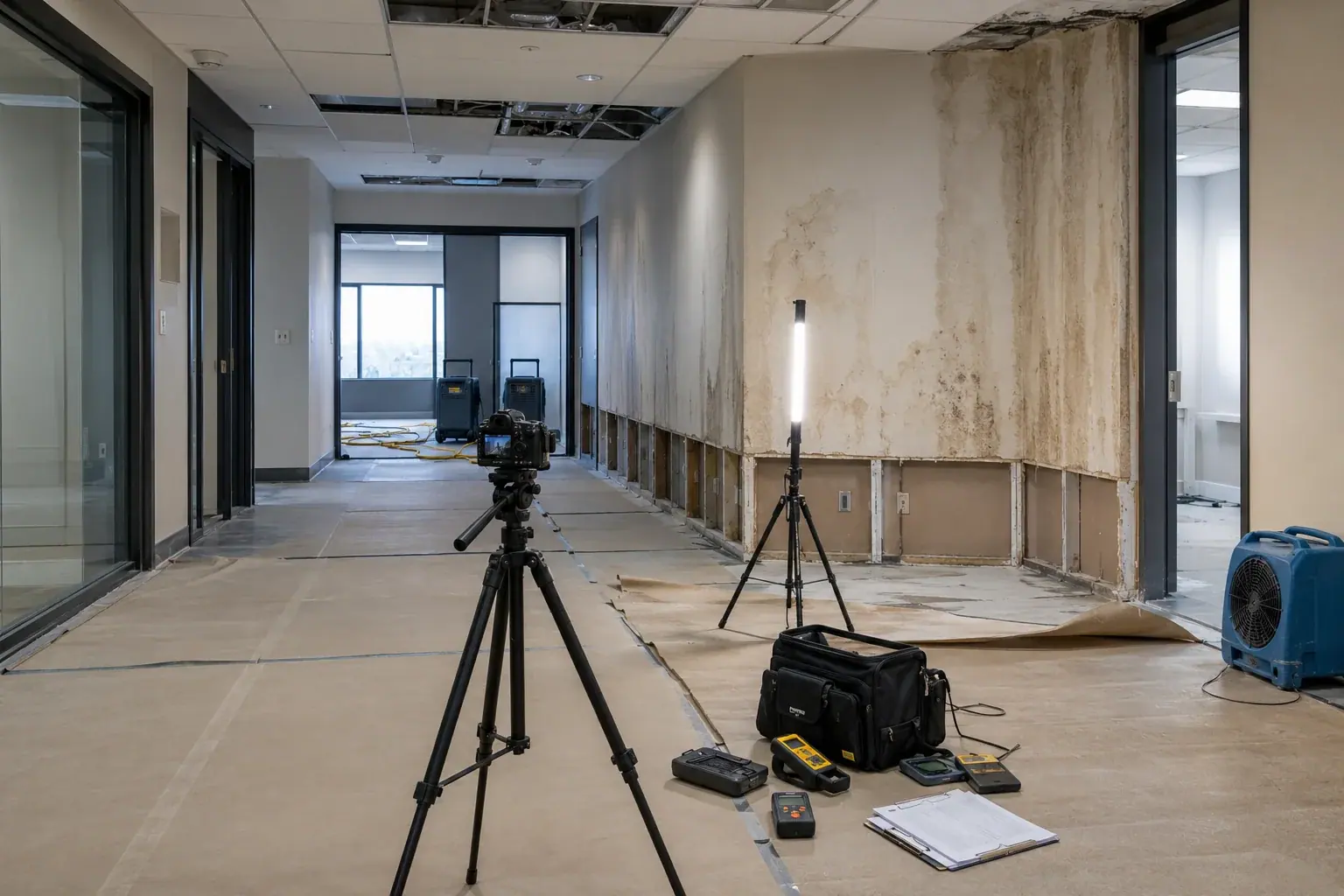 Restoration Projects damage documentation and insurance claim support