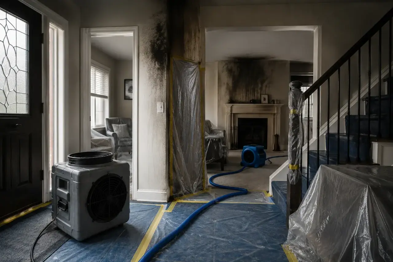 Residential Fire Damage Restoration North York repairs and reconstruction
