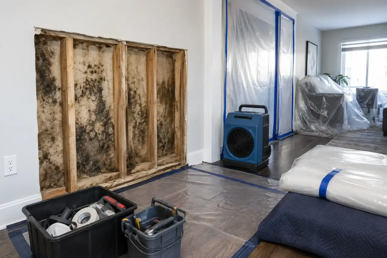 Fix the Water, or the Mould Comes Back for Residential Mold Remediation North York