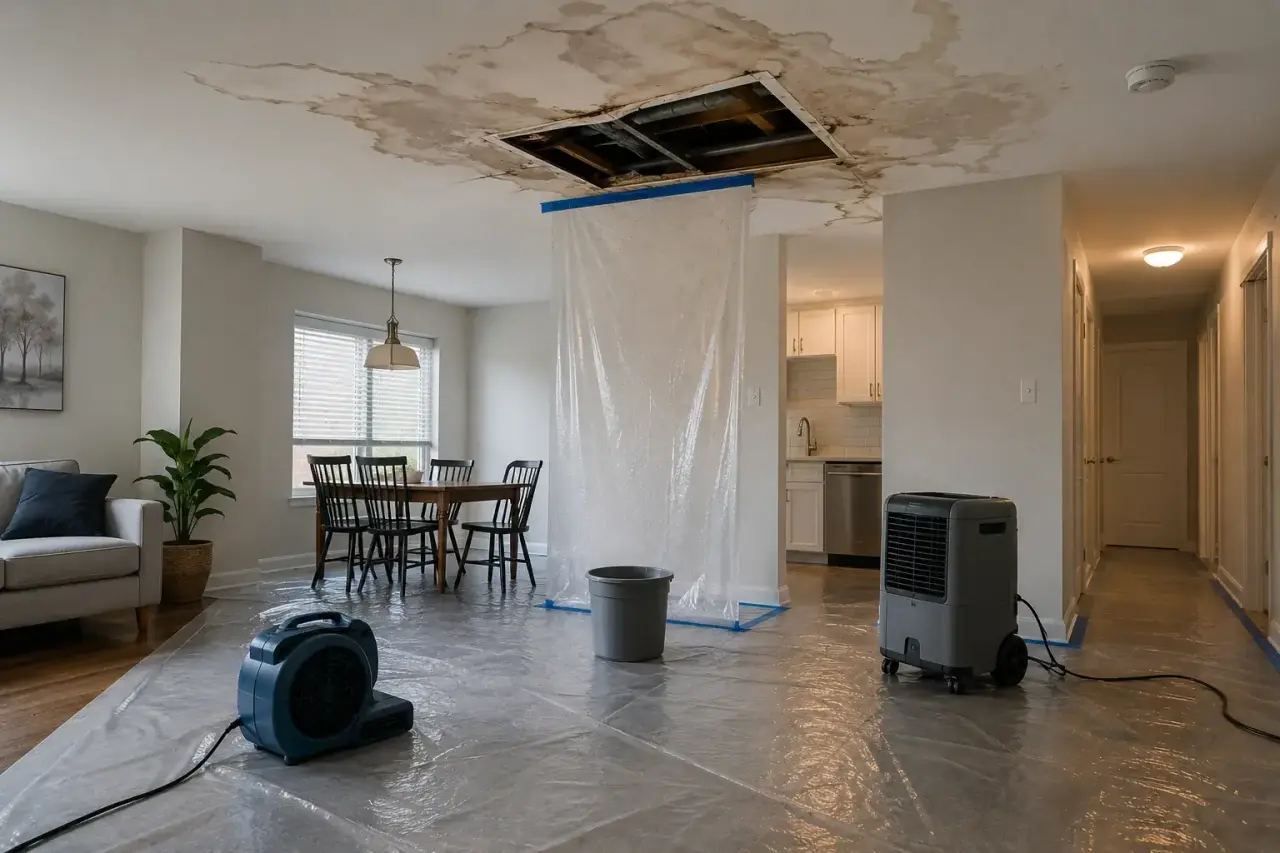 Residential Water Damage Restoration North York damage documentation and insurance claim support