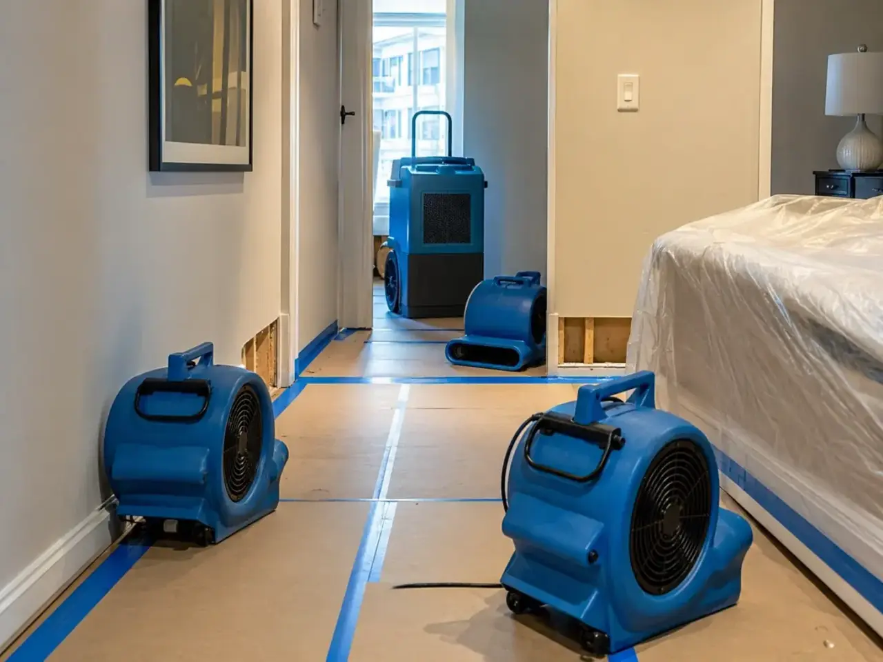 Residential Water Damage Restoration North York restoration equipment and project planning