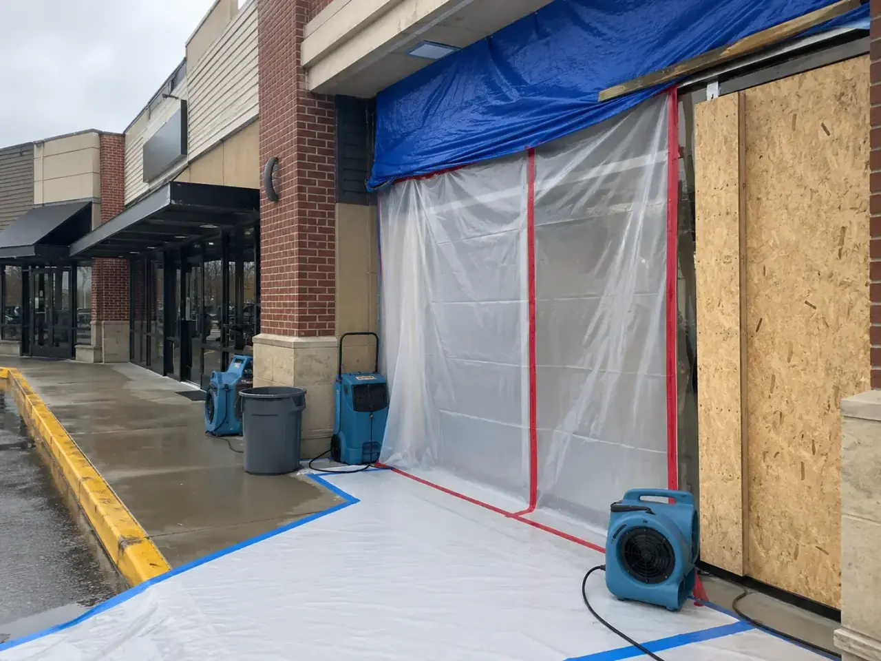 Retail Plaza Restoration North York inspection and documentation