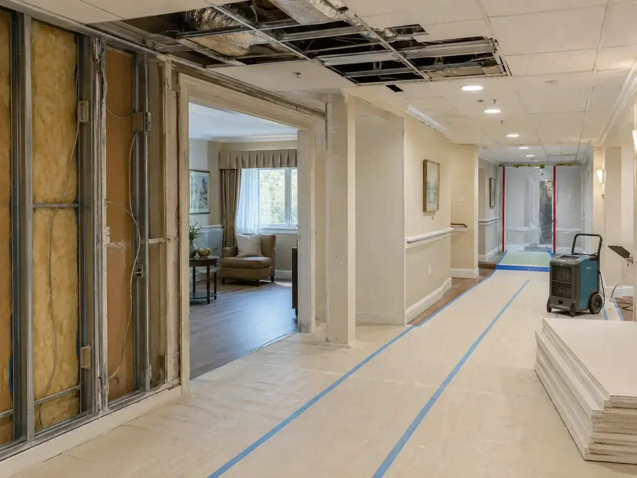 Senior Living and Retirement Home Restoration North York repairs and reconstruction