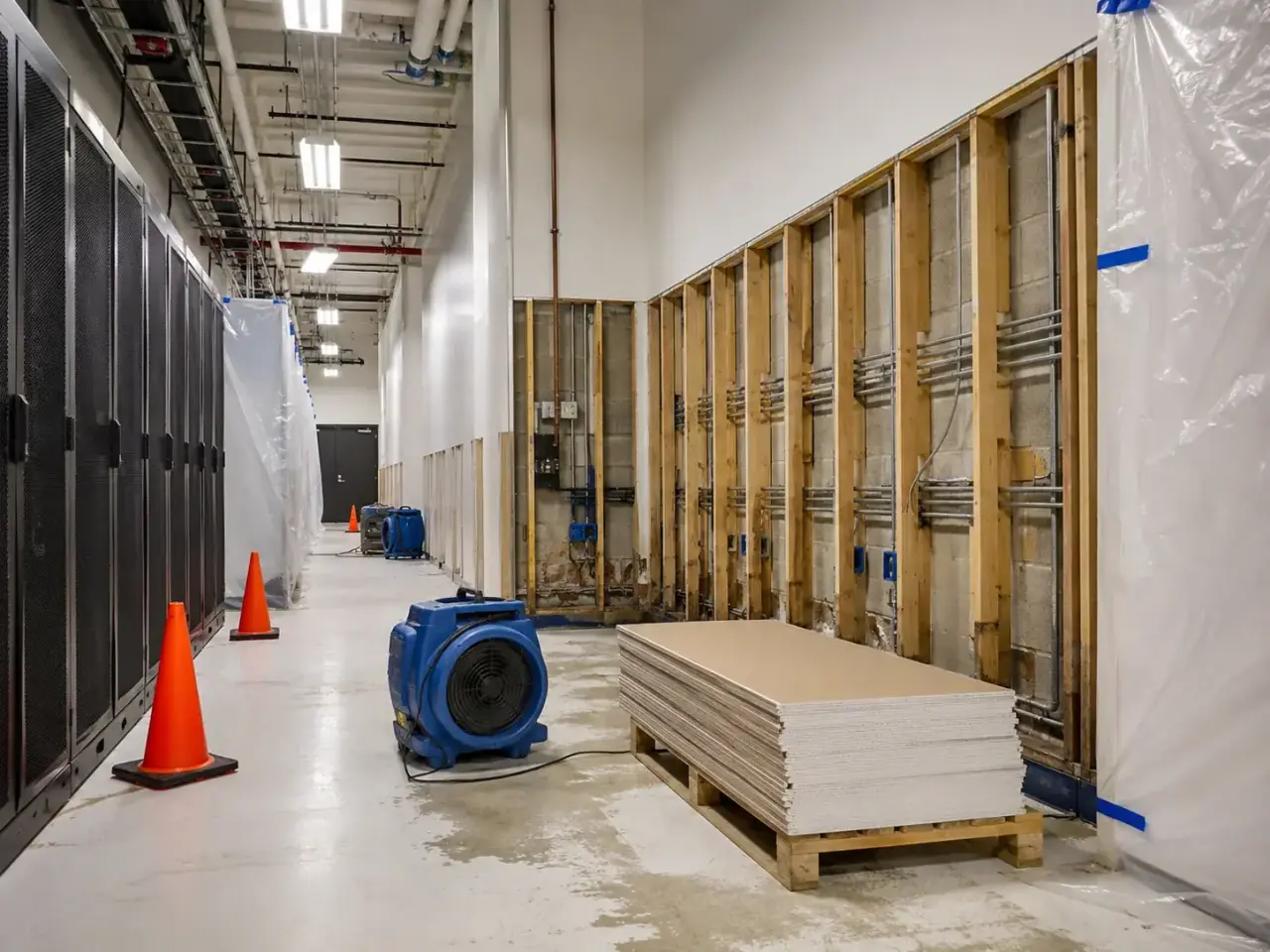 Protecting the Data and Uptime Riding on the Hardware for Server Room Water Damage Restoration North York