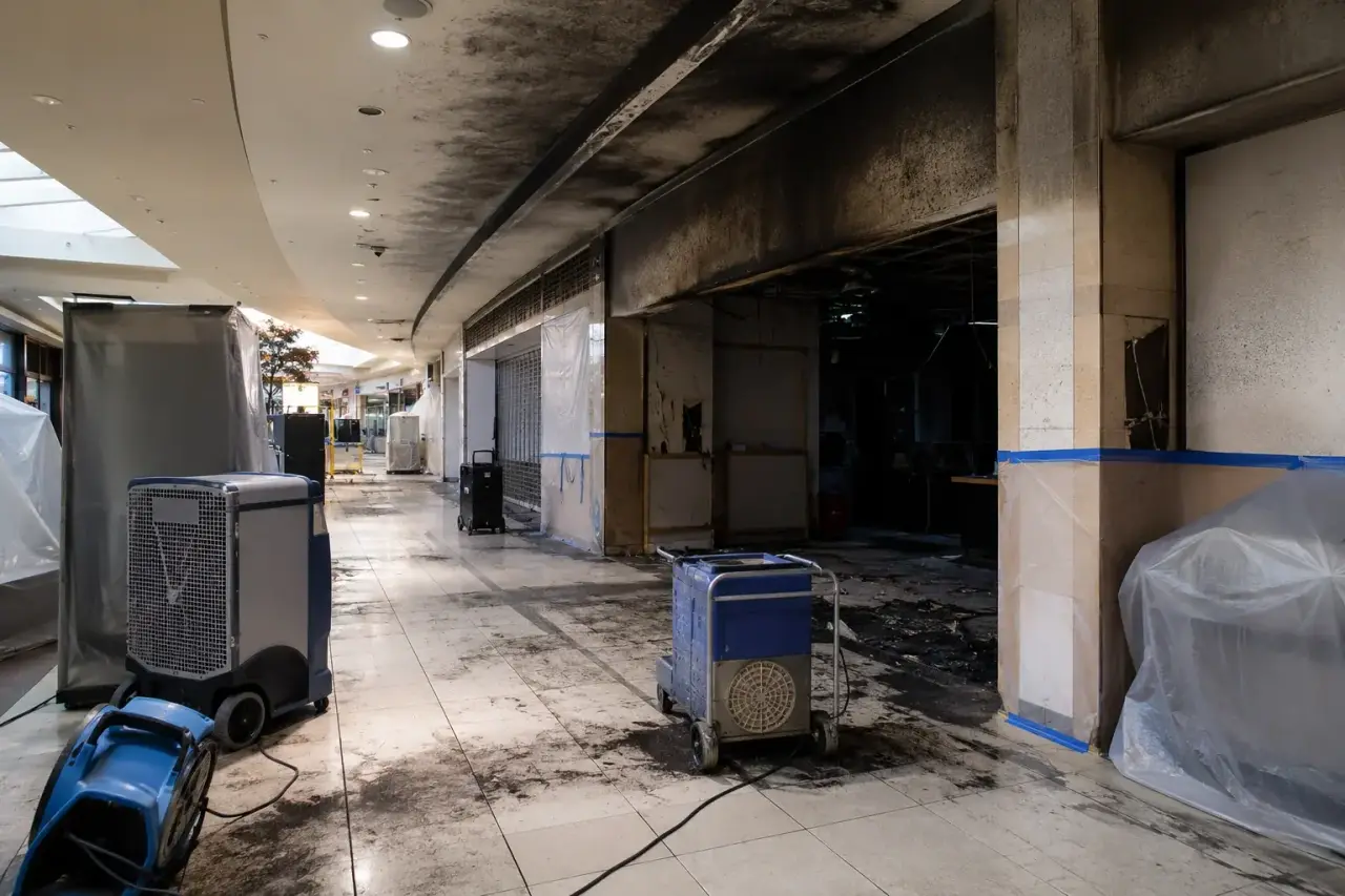 Technical Phasing for Concourse and Tenant Areas for Shopping Mall Restoration North York
