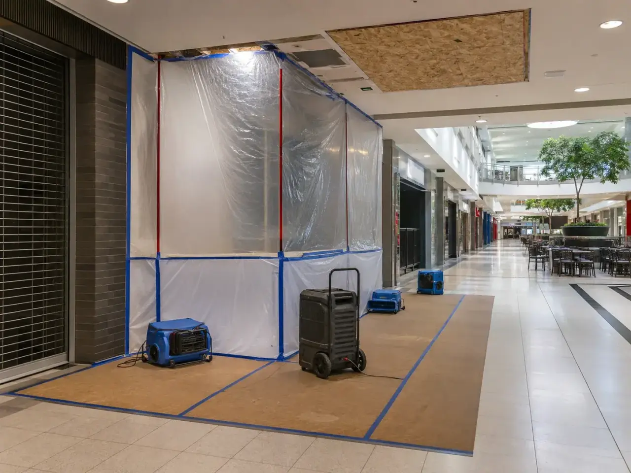 Shopping Mall Restoration North York inspection and documentation