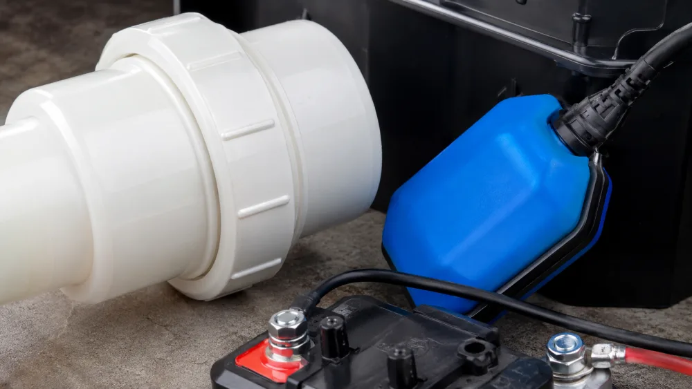 sump pump service and backup installation service planning and restoration scope review