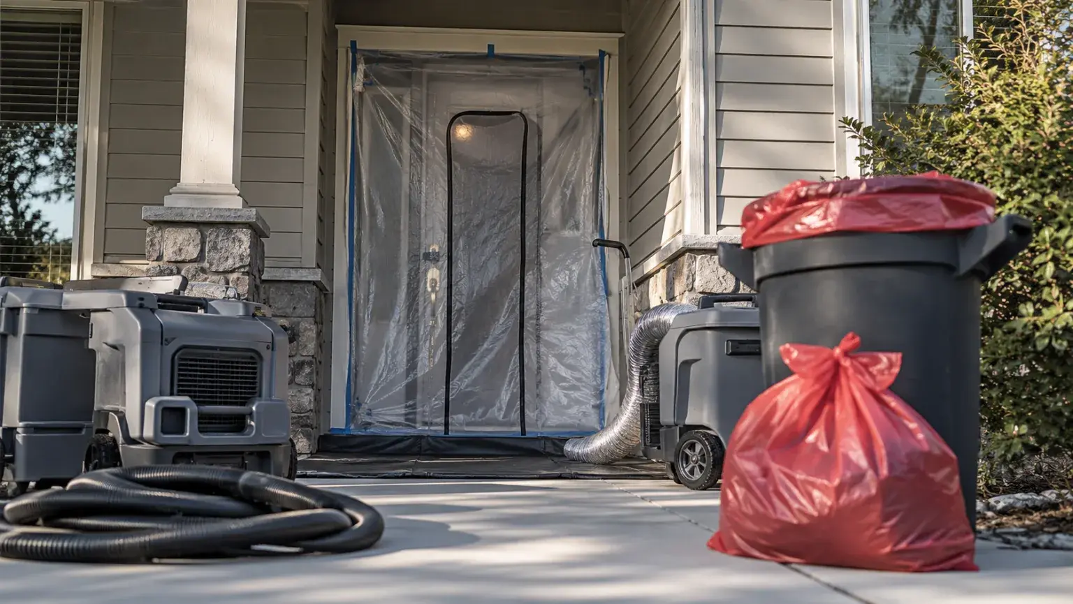Trauma Scene Cleanup North York professional restoration jobsite