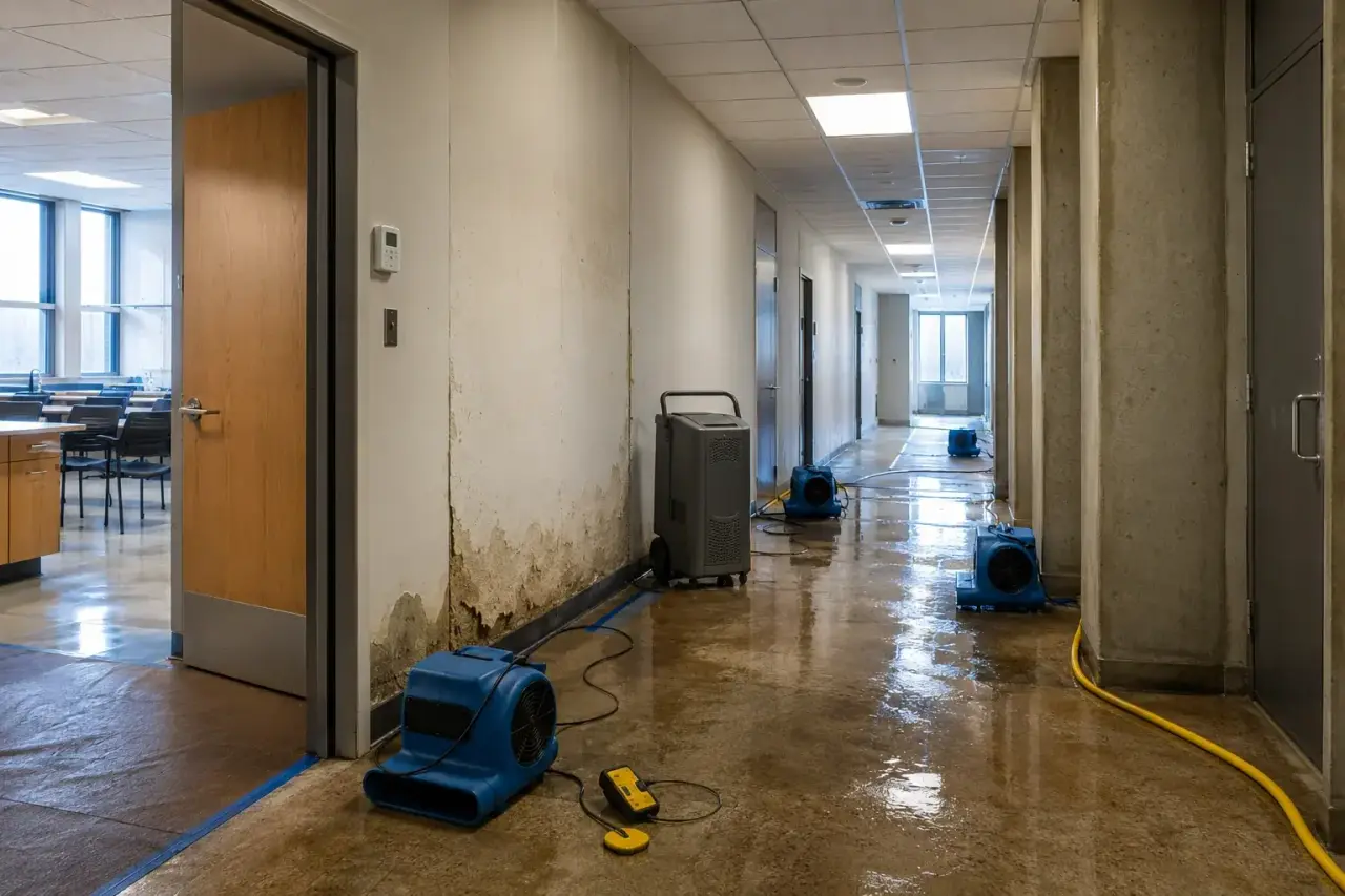 University / Campus Restoration North York inspection and documentation