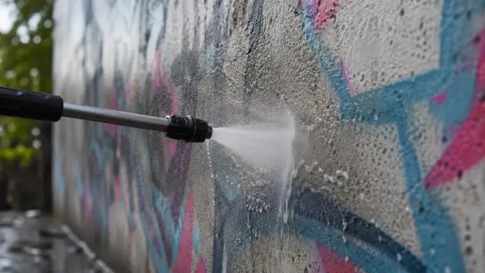 Vandalism and Graffiti Cleanup North York restoration equipment and project planning