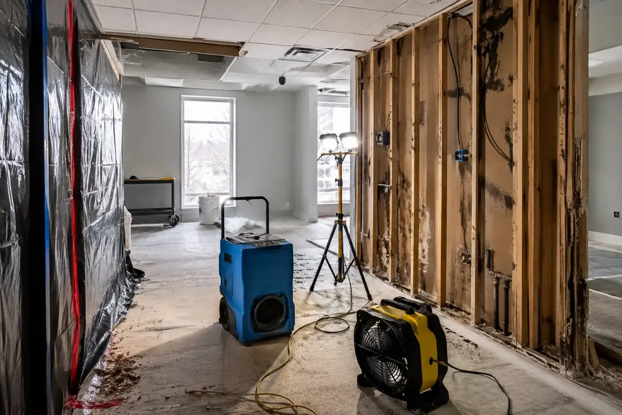vandalism restoration inspection and documentation setup